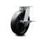 Service Caster 8 Inch Kingpinless Glass Filled Nylon Wheel Swivel Caster with Brake SCC SCC-KP30S820-GFNR-SLB - alternate 1